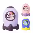 Alcancia Forma 3d Cute Almacena Monedas Y Billetes Cohete Espacio
