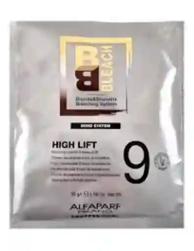 Polvo Decolorante High Lift 9 Alfa Parf
