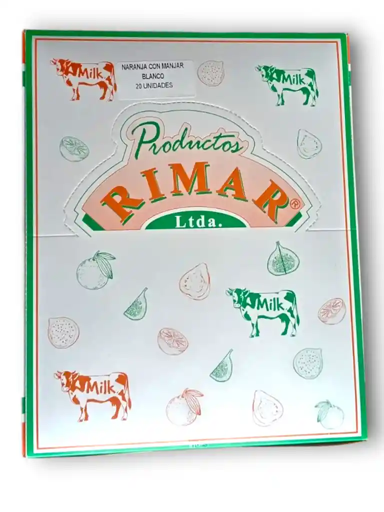 Naranja Con Manjar Blanco