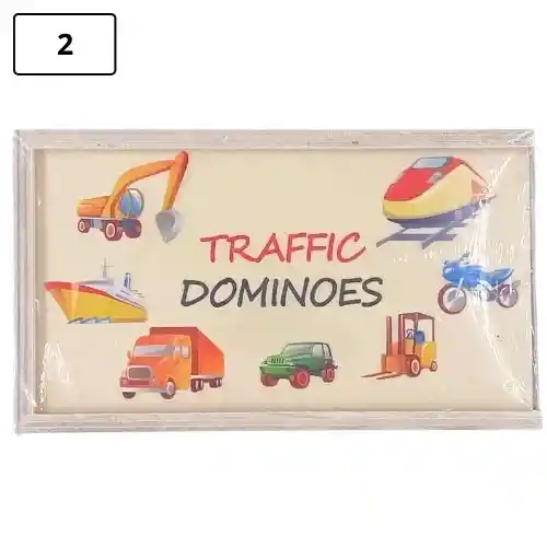 Juego Didáctico De Mesa - Domino No. 2