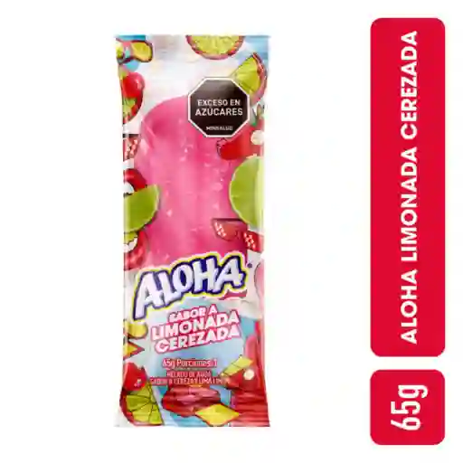 Paleta Aloha Limonada Cerezada 65g