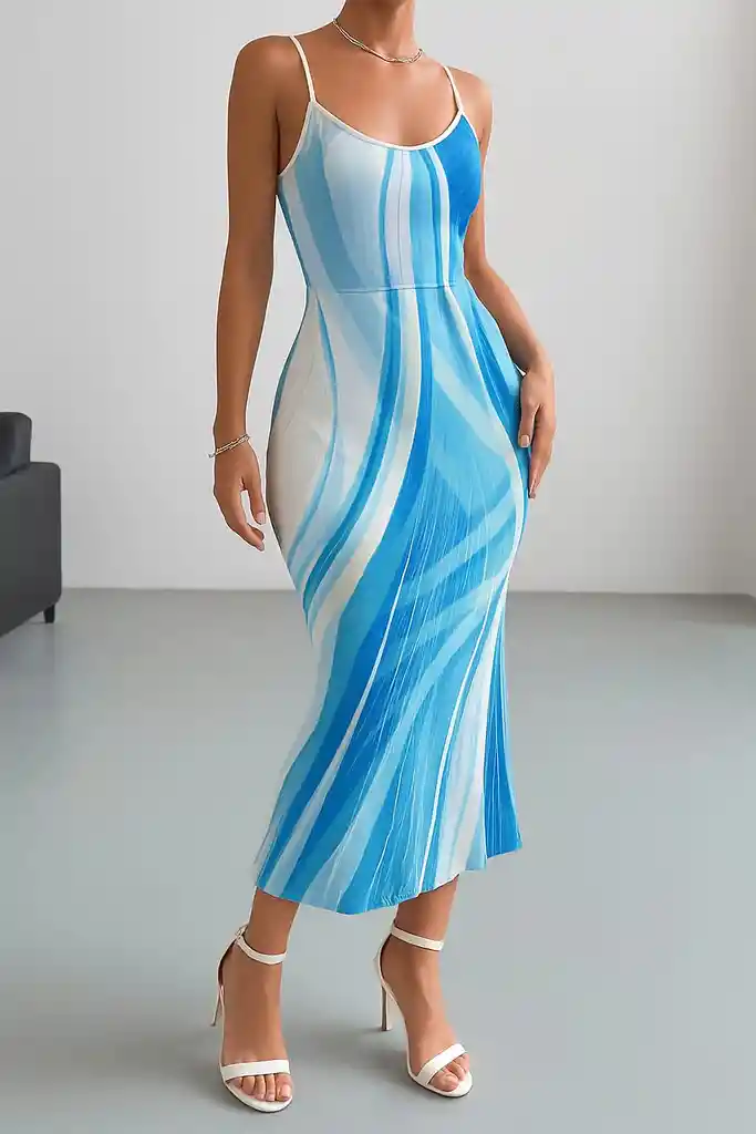 Vestido Slipwave Midi Classic