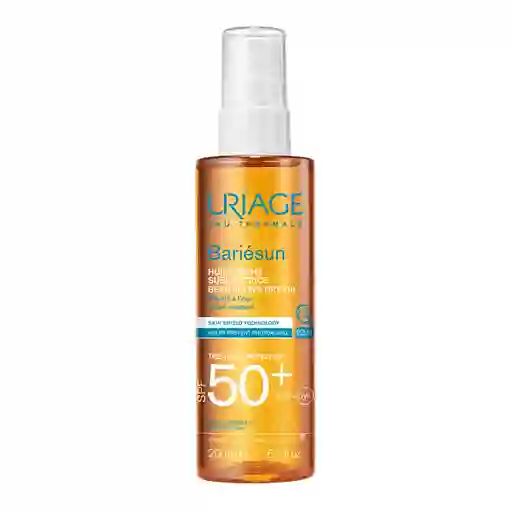 Aceite Embellecedor Uriage Bariesun Huile Seche Beautifying Spf50+ 200ml