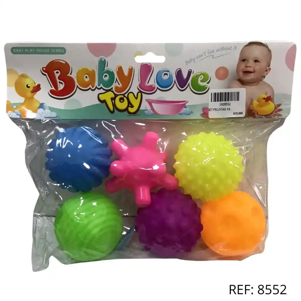 Set Pelotas X6