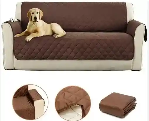 Protector De Sofa 3 Puestos Doble Faz Cubre Sofa