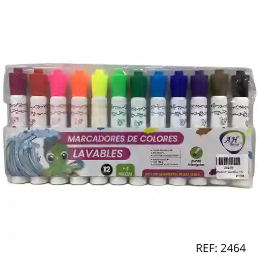 Marcador Lavable X12