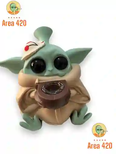 Bong Bb Yoda Café De Vidrio