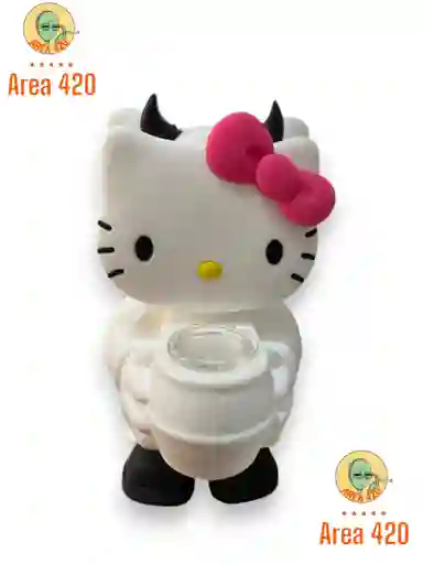 Bong Hello Kity B De Silicona