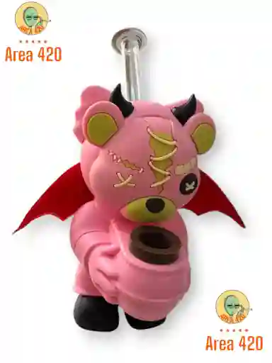 Bong Oso Rosa De Silicona
