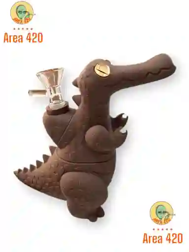 Bong Cocodrilo De Silicona