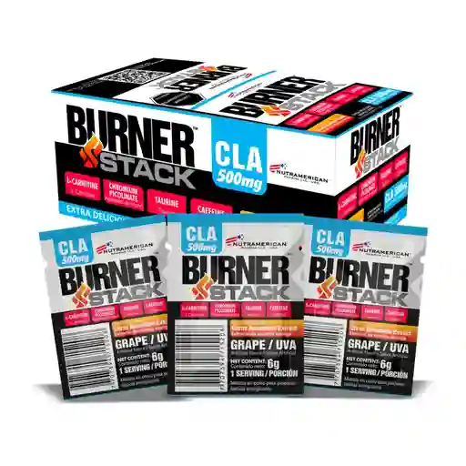 Burner Stack Uva Display 300 G (50 Sachets X 6 G)