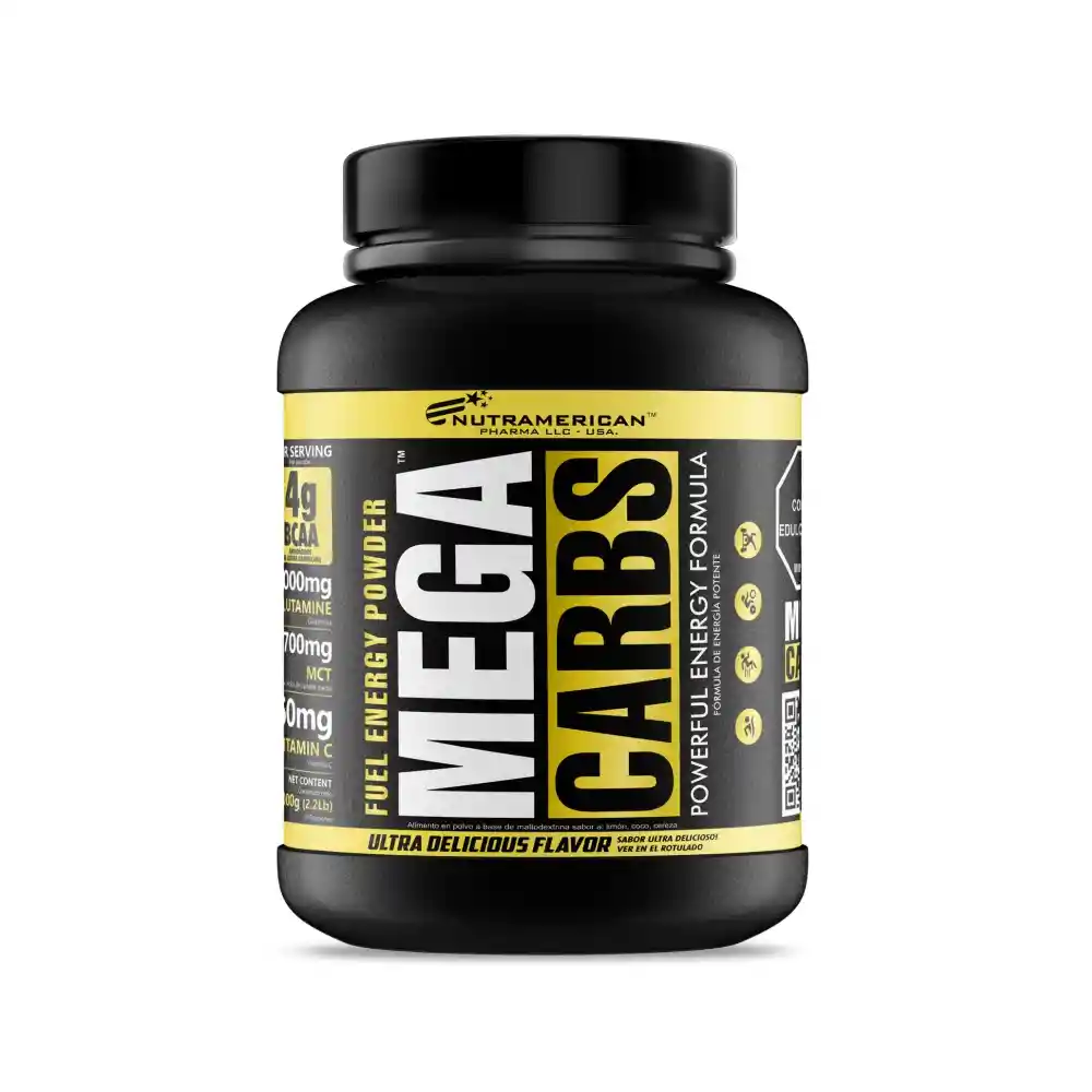 Mega Carbs Limonada De Cereza 2,2 Lb (1.000 G)
