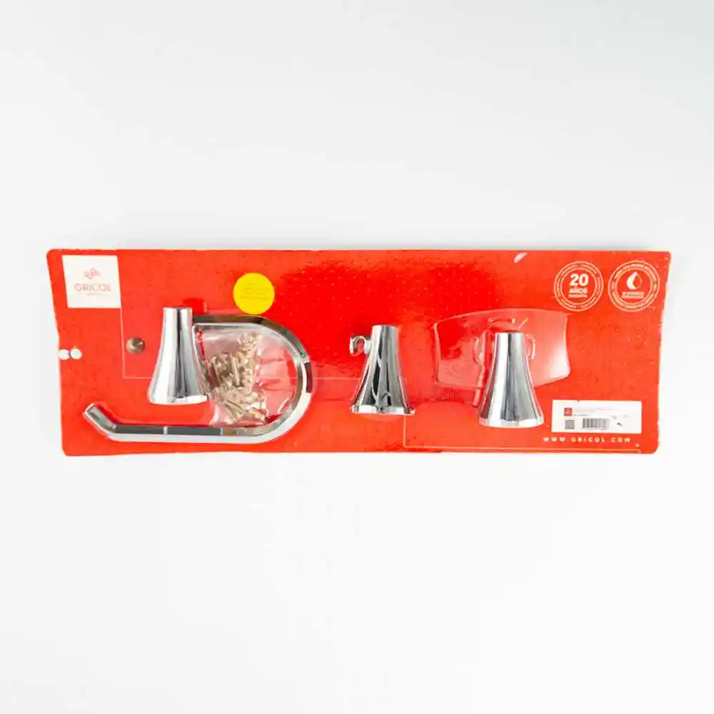 Conjunto Gricol Baño 3 Piezas Contempra