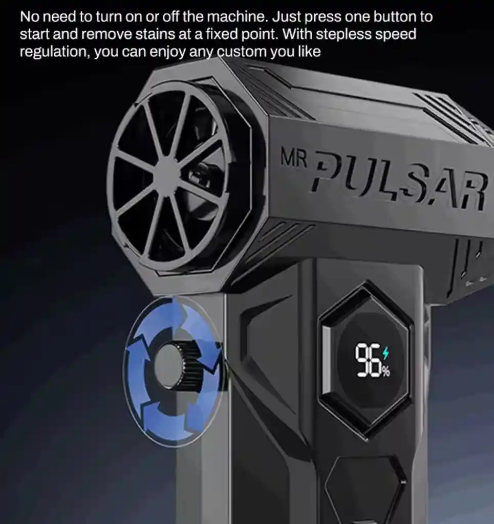 Ventilador Y Aspiradora Turbo Mini Jet Dry 140000 Rpm