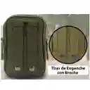 Carriel Táctico Multifuncional 16x12cm Ideal Para Aventuras Al Aire Libre (verde Militar)