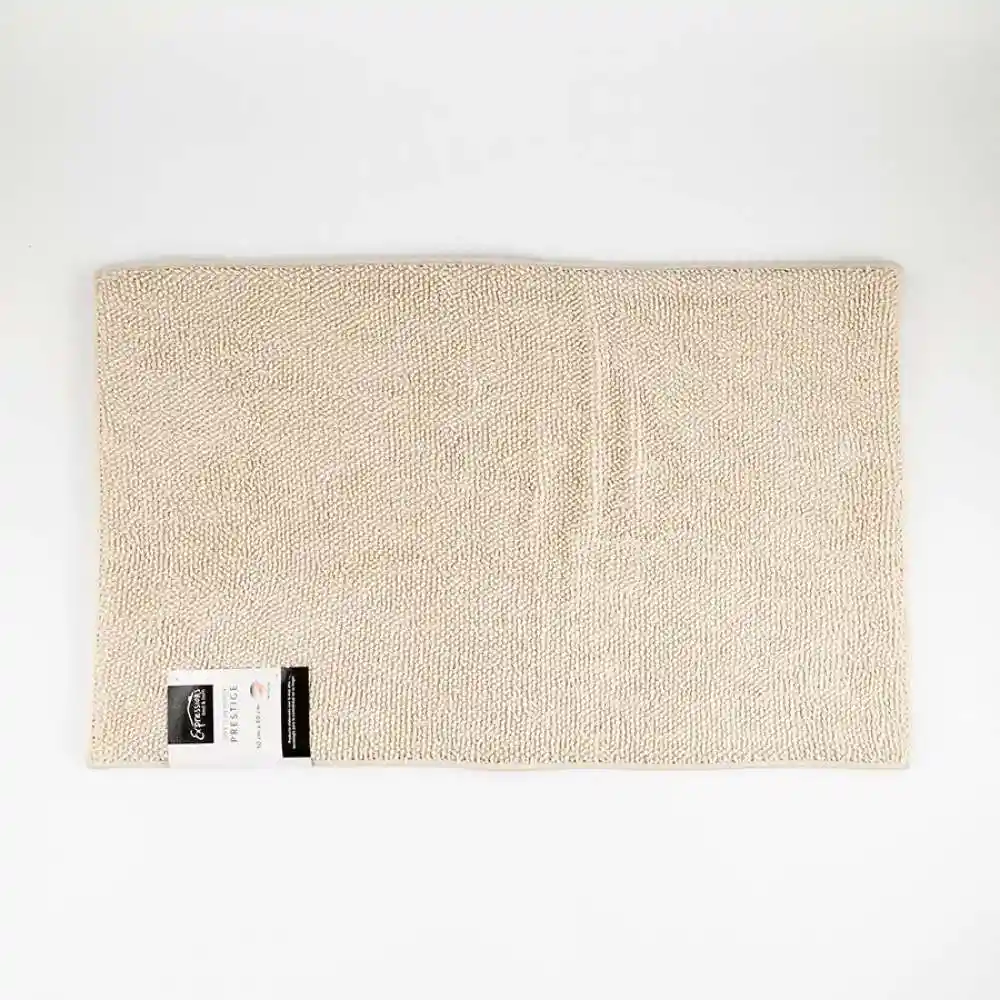 Tapete De Bano Expressions Memory 80x50cm Taupe Poliester