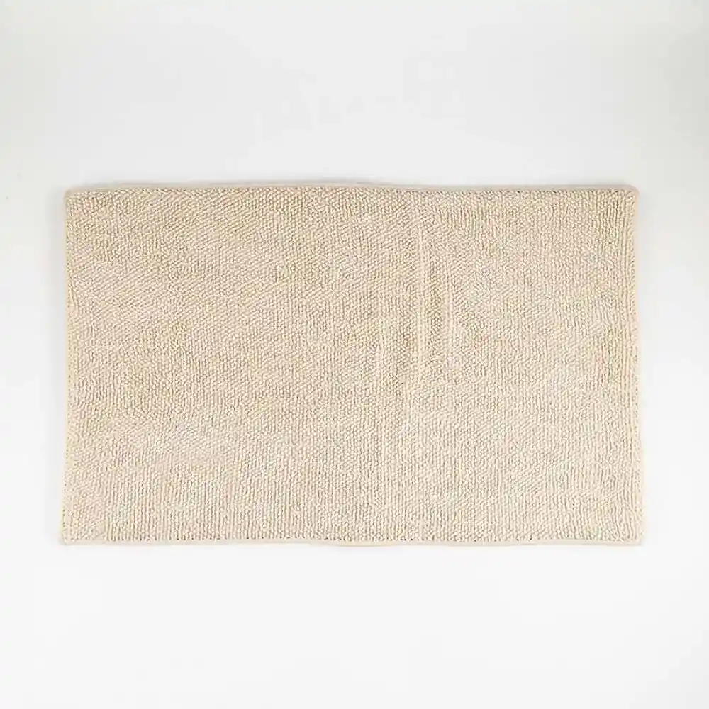 Tapete De Bano Expressions Memory 80x50cm Taupe Poliester