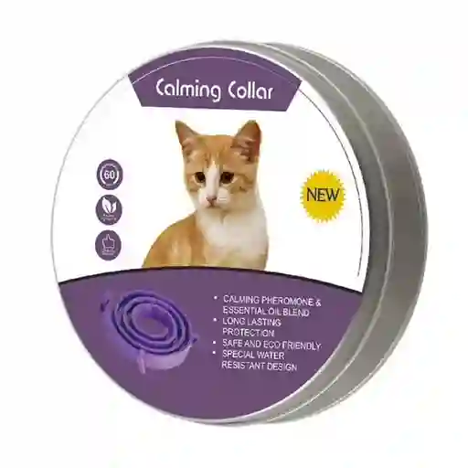 Collar Calmante Para Gato Ansiedad Y Estrés