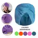 Gorro Toalla Para Cabello Microfibra Turbante Secado Rapido