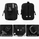 Carriel Táctico Multifuncional 16x12cm Ideal Para Aventuras Al Aire Libre (negro)