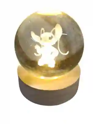 Esfera De Cristal Con Diseño De Angela De Stitch