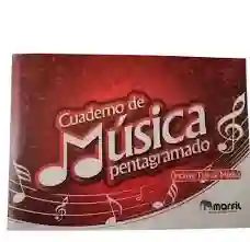 Cuaderno Pentagramado Economico Pequeño