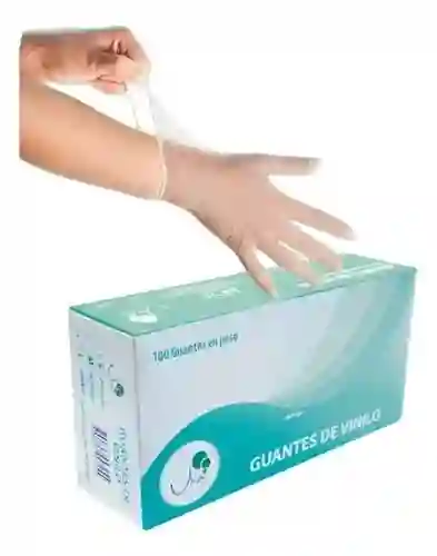 Guante De Vinilo Talla S,m ,l