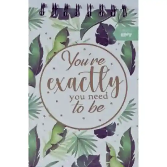 Cuaderno Vertical Pasta Dura Mujer