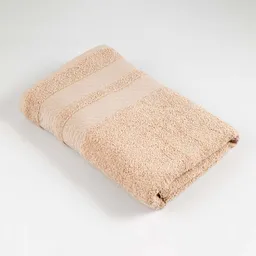 Toalla Cannon Cuerpo Ines 70x140cm Beige 500 Gr Algodon Solvarcca