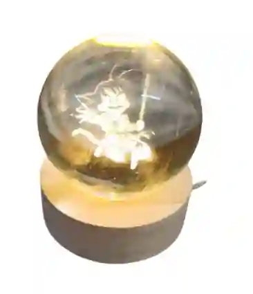 Esfera De Cristal Con Diseño De Goku Dragon Ball