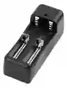 Cargador Dual Para Baterias 18650 Ref/ Mh-x281 Pared 450mah-3.7v