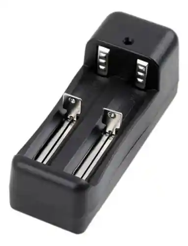 Cargador Dual Para Baterias 18650 Ref/ Mh-x281 Pared 450mah-3.7v