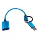 Cable Convertidor Otg De Tipo C/micro-usb Gp-120