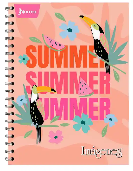 Cuaderno Argollado Pequeño Mujer Cuadriculado