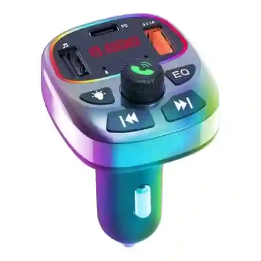 Trasmisor Fm-mp3 Con Bluetooth Para Carro T8s