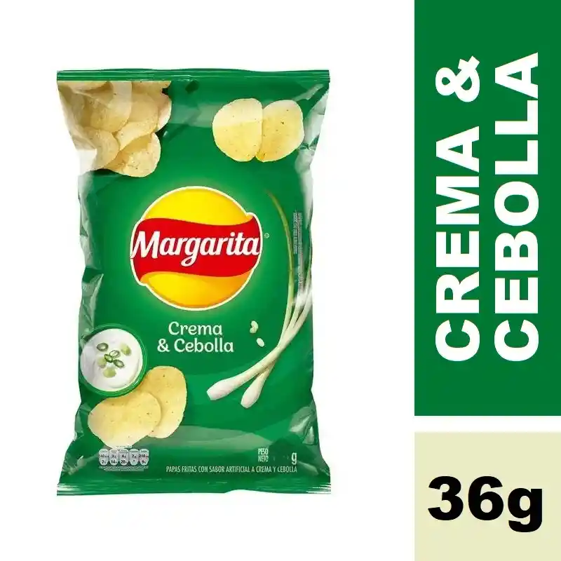 Margarita Papas Crema Cebolla 36gr