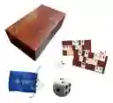 Rummy Rummikub Rummiq Caja De Lujo Cuero