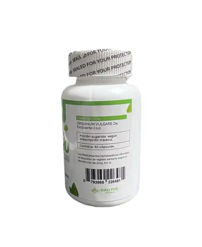 Oregano Capsulas 350mg