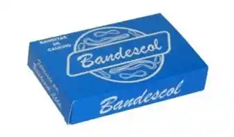 Caja Azul De Bandas De Siliconados Bandescol