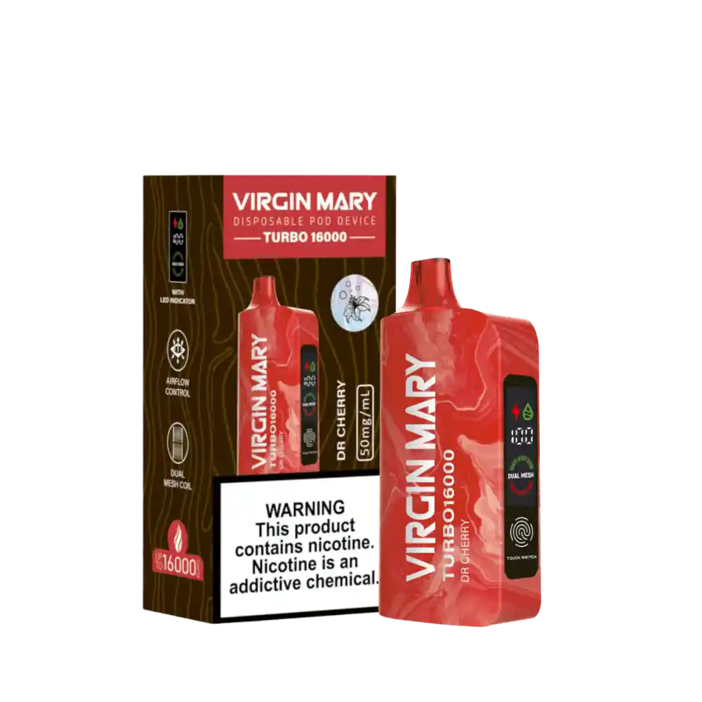 Vape Virgin Mary Dr Cherry 16.000 Puffs Recargable