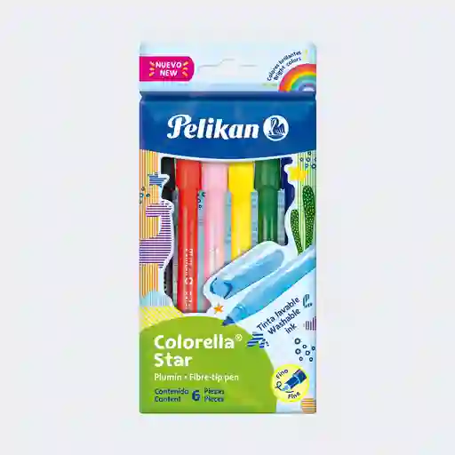 Plumones Pelikan Colorella X6und