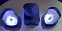 pulsera En Plata Brillante Con Eslabones Facetados