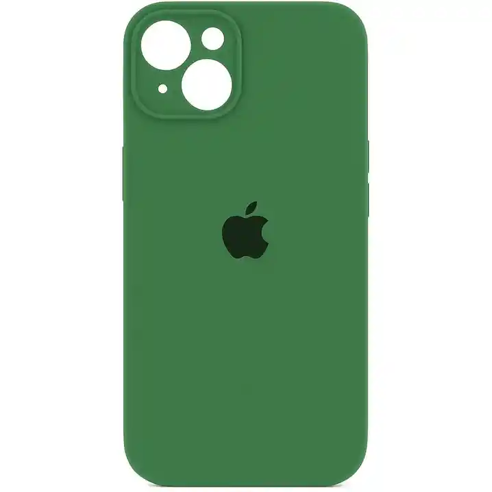 Silicon Case Iphone 14/15 Plus Menta Oscuro