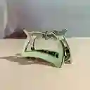 Pinza Gancho Caimán Metalizado Para Cabello