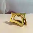 Pinza Gancho Caimán Metalizado Para Cabello