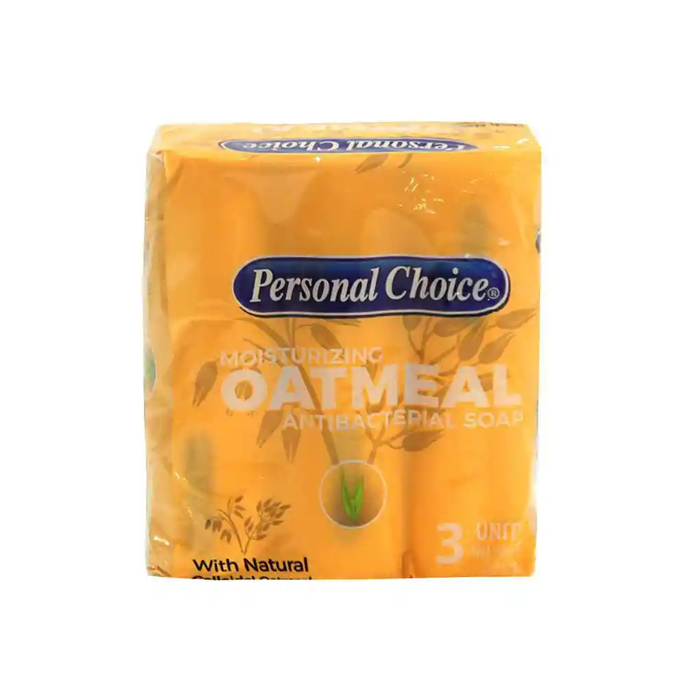 Personal Choice Jabón en Barra de Avena Antibacterial