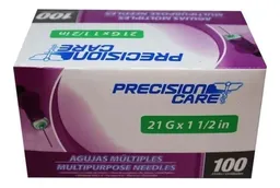 Agujas Multiples 21g X1 1/2" X Caja