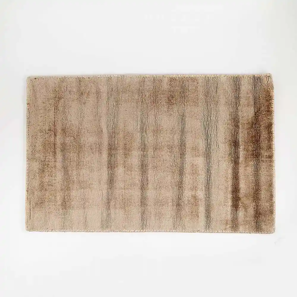 Tapete Expressions Pie De Cama Viscosa 85x55cm Taupe