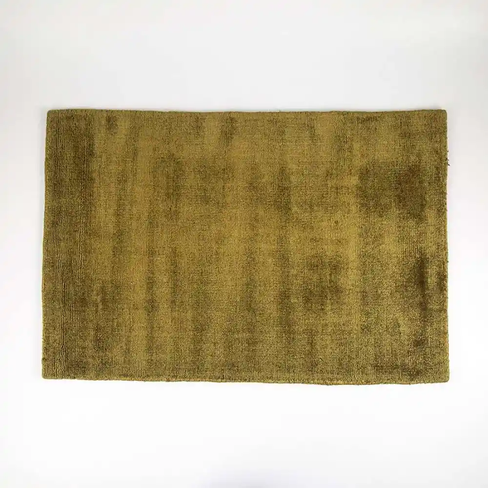 Tapete Expressions Pie De Cama Viscosa 85x55cm Verde
