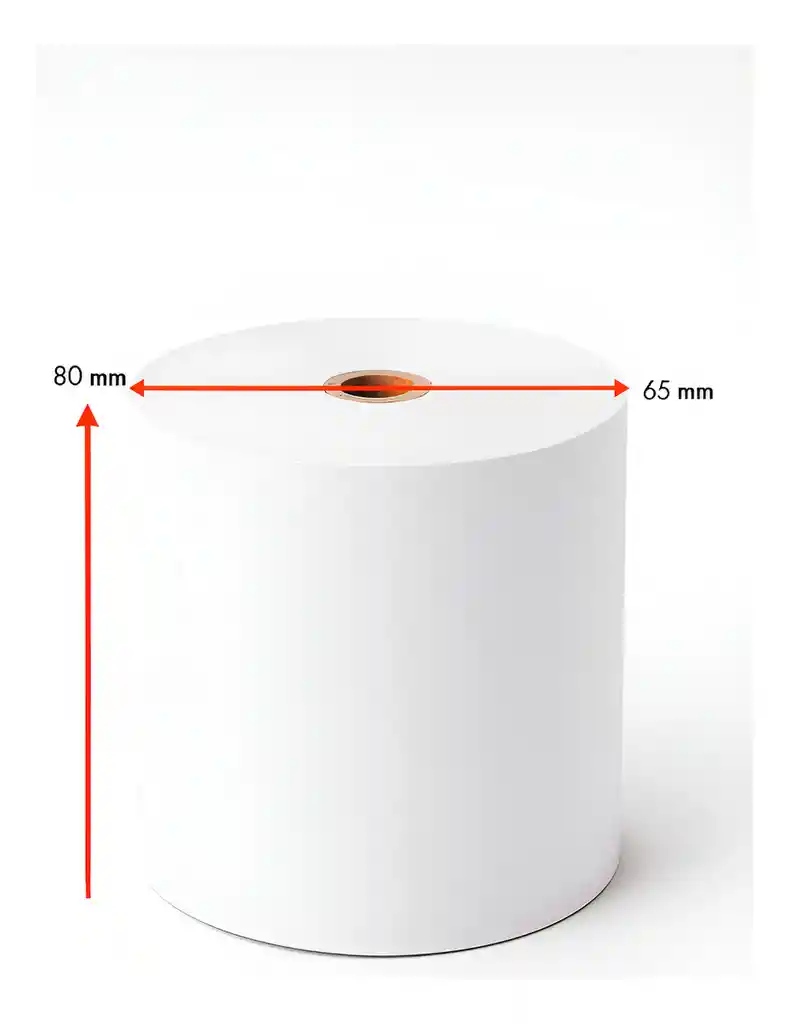 Epson Pack X5 Rollos Papel Termico Impresora Pos 80mm 80x65
